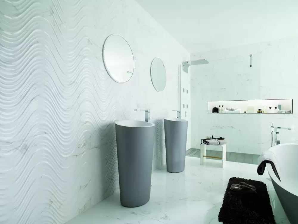 Интерьер Porcelanosa Marmol Carrara - 7