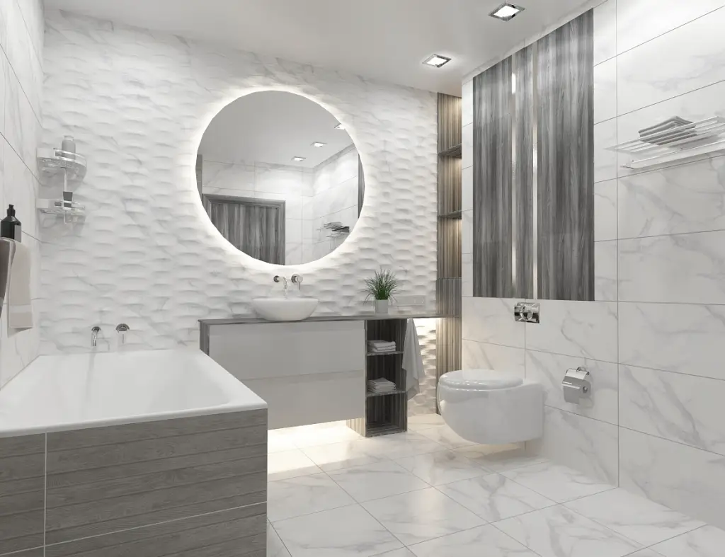 Интерьер Керлайф Calacatta bianco