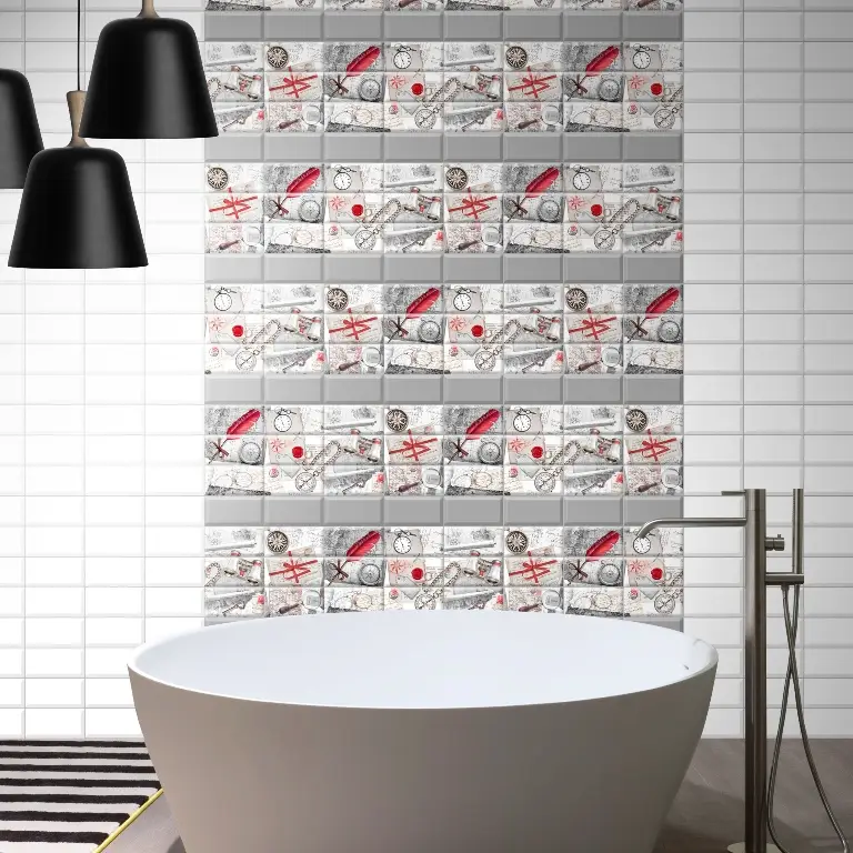 Интерьер Absolut Keramika Monocolor Biselado 7.5х15 - 5