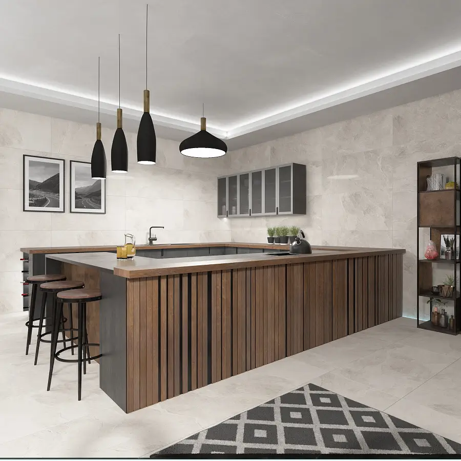 Интерьер Керлайф Витра керамогранит - 5