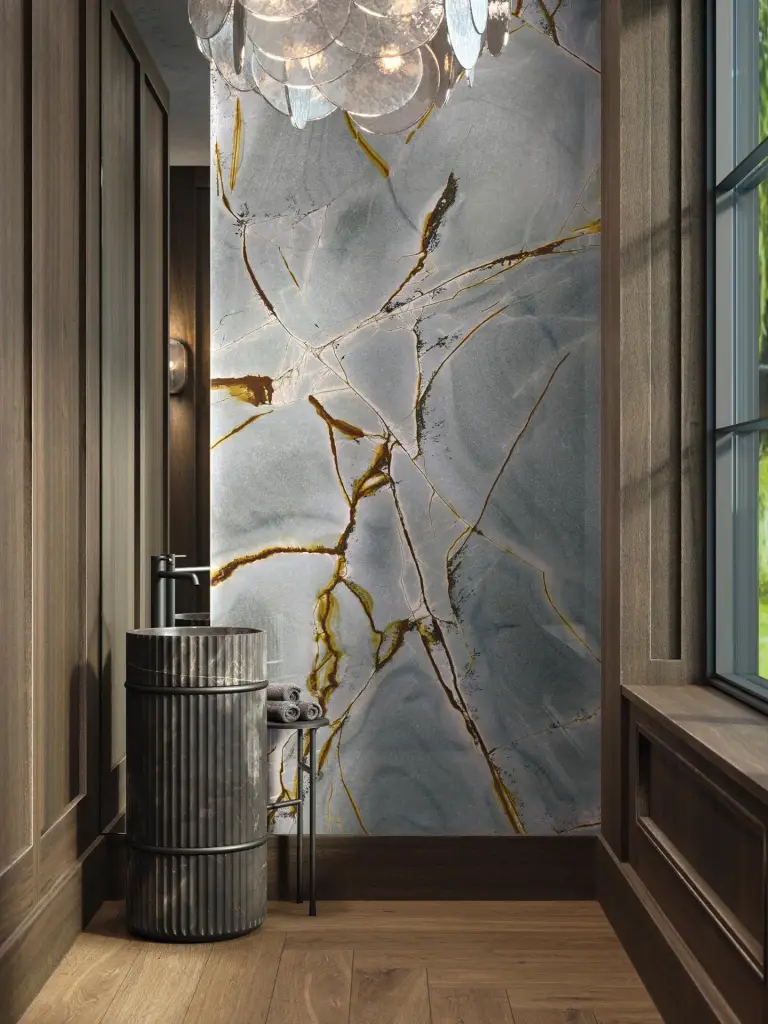 Интерьер Porcelanosa Blue Roma