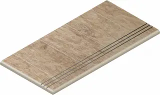 Nl-Wood Olive Gradino Round Grip Sx 30x60