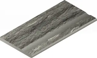 Skyfall Grigio X2 Bordo Nat 30x60 Svasato Round