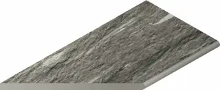 Skyfall Grigio X2 Bordo Nat 30x60 Round Sx Уг.Лев.