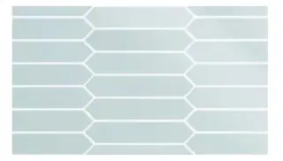 Equipe Arrow Настенная керамическая плитка Caribbean Blue 5x25 глазурованный глянцевый