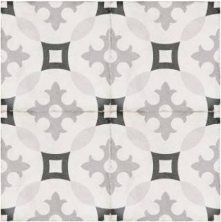 Equipe Art Noveau Керамогранит Karlsplatz Grey 20x20 натуральный