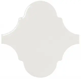 Equipe Scale Настенная керамическая плитка Alhambra White 12x12 глазурованный глянцевый