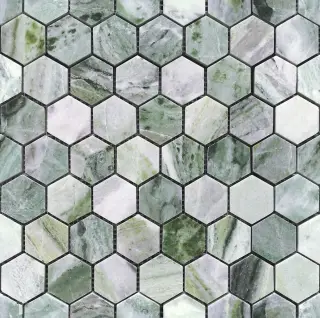 Onice Verde oliva POL hex 23x40x7 (7 шт)