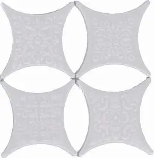 Estrella Set Core Blanco (4pzs) 6.7х6.7