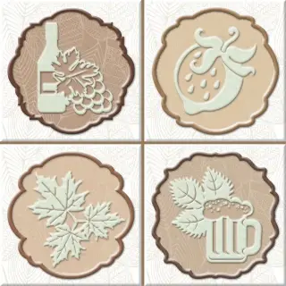 Set Autumn Fosker B (4pzs) 10x10