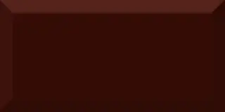 Monocolor Marrone Biselado Brillo 10x20