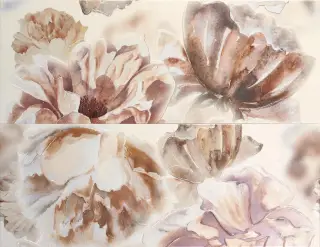 2212 Composicion Beige Agata II (2pz) 22.5х67.5