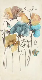 Retro Decorado 1B Beige 31.6х59.34