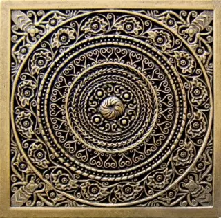 Rosal Shined brass (бронза полированная) 6х6