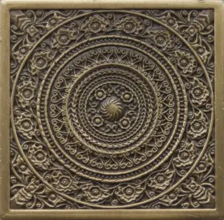 Rosal Satined brass (бронза сатинированная) 6х6