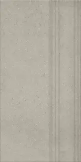 Плинтус Монсеррат серый светлый матовый обрезной |20х40