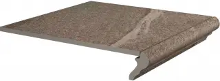 Ступень фронтальная Бореале коричневый |30x30