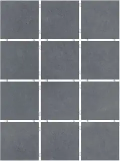 Амальфи серый темный 12 частей (полотно 29.8х39.8) |9.8х9.8