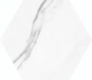 Lincoln M White hexagon 19,8x22,8 XX