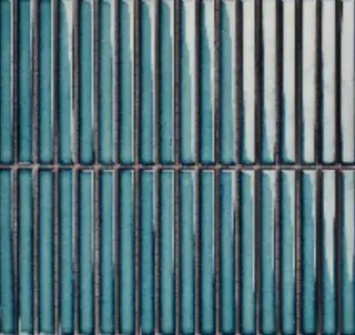 Mosaic 1.5х14.5 Y15FW26 Голубой глянцевый 29.4х31.3