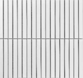 Mosaic 1.5х14.5 Y15F801 Белый  матовый 29.4х31.3