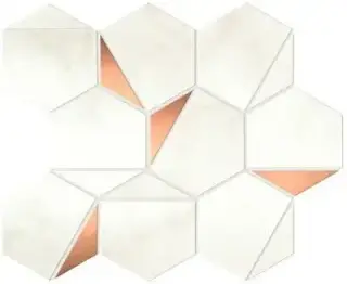 Marvel Calacatta Delicato Gold Hex Shiny