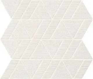 Aplomb White Mosaico Triangle 31,5x30,5