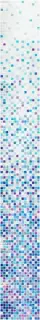 CASCADE растяжка 20х20, стеклянная мозаика