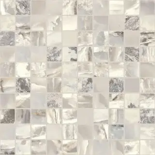 ONYX&MORE WHITE BLEND GLO MOSAICO 3X3
