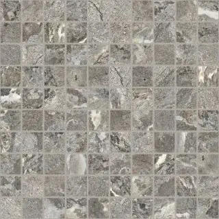 ONYX&MORE SILVER PORPHY STR MOSAICO 3X3