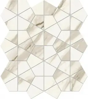 Marvel Meraviglia Calacatta Bernini Hexagon Lapp.