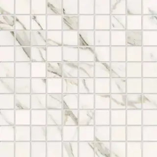 Elements Lux Calacatta Statuarietto MOSAICO30X30 ASS