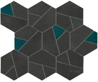 Boost Tarmac Mosaico Hex Jade