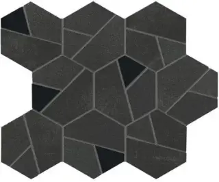Boost Tarmac Mosaico Hex Black