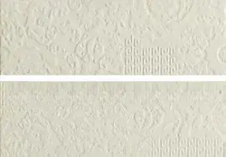 Настенная плитка Gardenia (Versace) Gold Patchwork Bianco 75×25 см