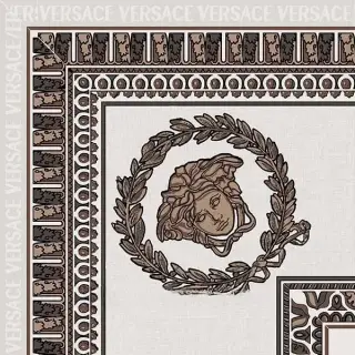 Вставка Gardenia (Versace) MaximVS Angolo Lux Bianco/Oro 20×20×6 см