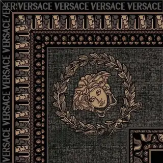 Вставка Gardenia (Versace) MaximVS Angolo Lux Nero/Oro 30×30×6 см