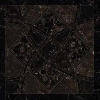 Декор Versace Emote Intarsio Nero Amasanta 78×78 см