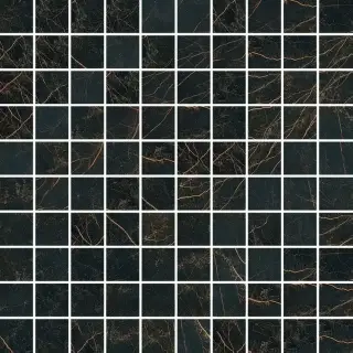 Мозаика Gardenia (Versace) Marble Nero T100 240503 29.1×29.1 см