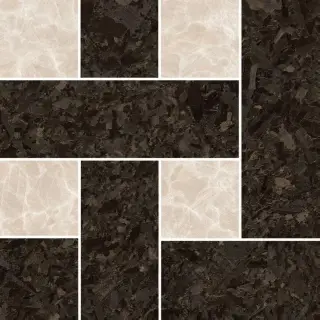 Мозаика Versace Meteorite Mosaic Chesterfield Moka/Miele Naturale 30×30×10 см