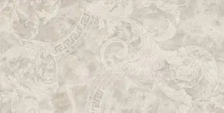 Керамогранит Versace Meteorite Megabarocco Bianco Lappato 20×120×10 см