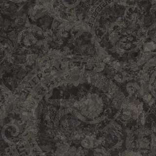 Керамогранит Versace Meteorite Megabarocco Nero Naturale 60×60×10 см