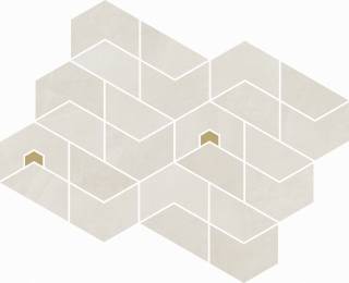 Italon Керамический гранит Continuum Мозаика Polar Jewel 31.1x38.2 натуральный