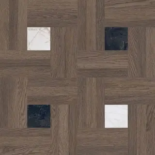 LEATHERWOOD CHESTERFIELD EBONY NAT.3D 60X60 8,5 мм