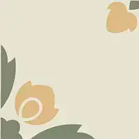 Pattern 5: Quadrato Bicolore (Bianco Decoro Oliva/Ocra)