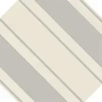 Pattern 4: Ottagono Monocolore (Bianco Decoro Perla)
