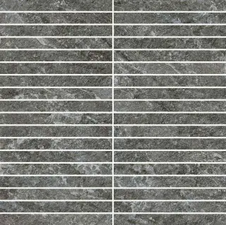Магма Графит Мозаика Стрип 30x30