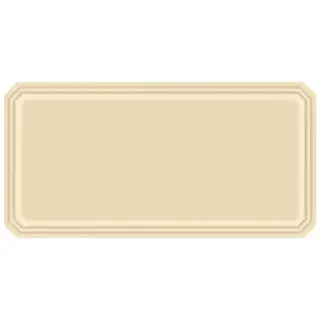 La Diva Anita Anita Ottagono Vaniglia L 15x30