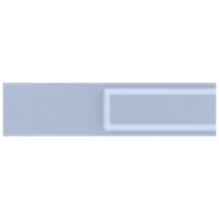 La Diva Carlotta Rettangolo Carlotta 01 Lavanda L 7.5x30