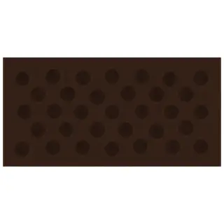 La Diva Carmella Rettangolo Carmella 01 Caffe S 15x30